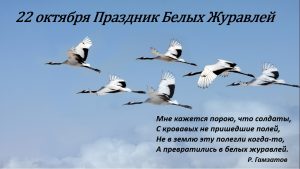 Read more about the article День белых журавлей